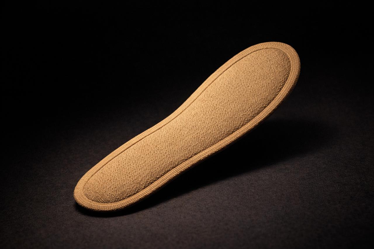 Never Cold Again insoles in shoe